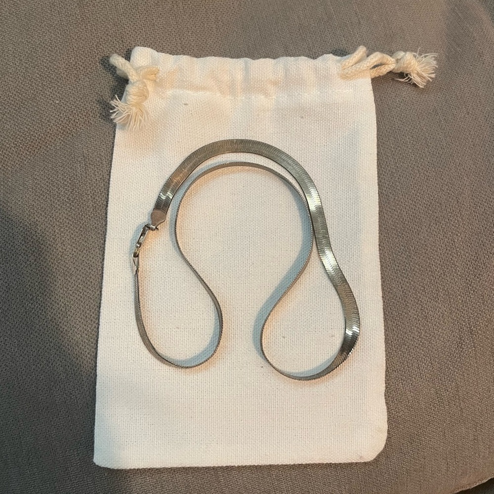 Quince Sterling Silver Snake Chain